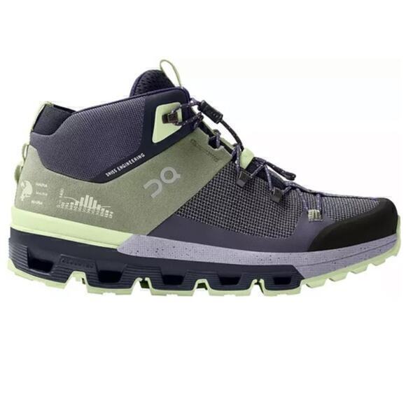 On Running Shoes - ON Running Women's Cloudtrax Hiking Boots, Reseda - Bright Lavender